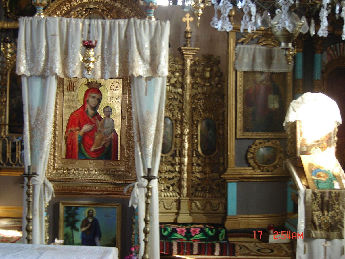 Interior biserică